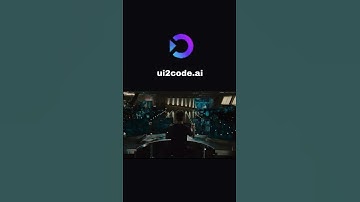Design → Code. Just like that. #coding #uidesign #aitools