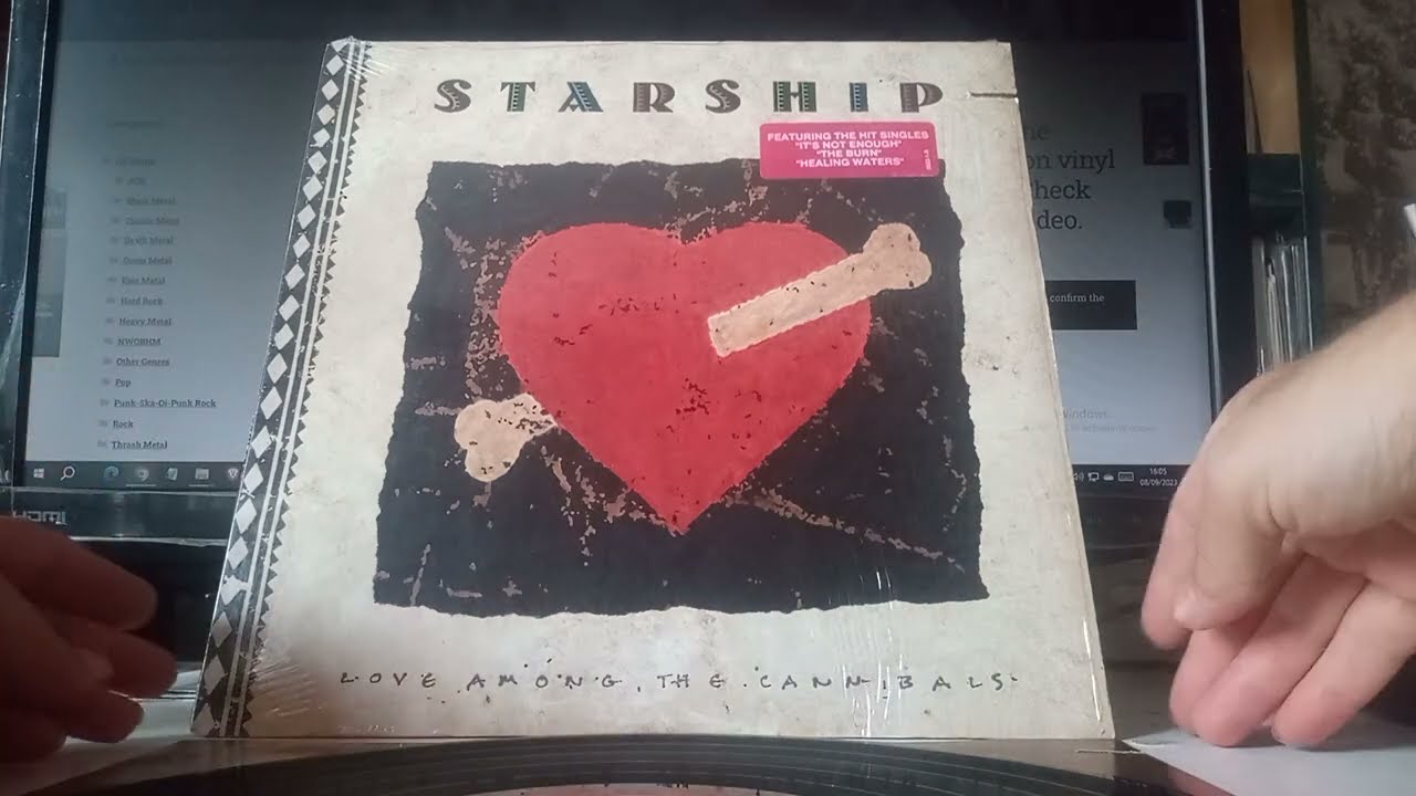 STARSHIP: Love Among The Cannibals LP Mint condition vinyl. Check 