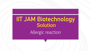 IIT JAM 2017  Biotechnology Complete solution of MSQ question with important concepts.