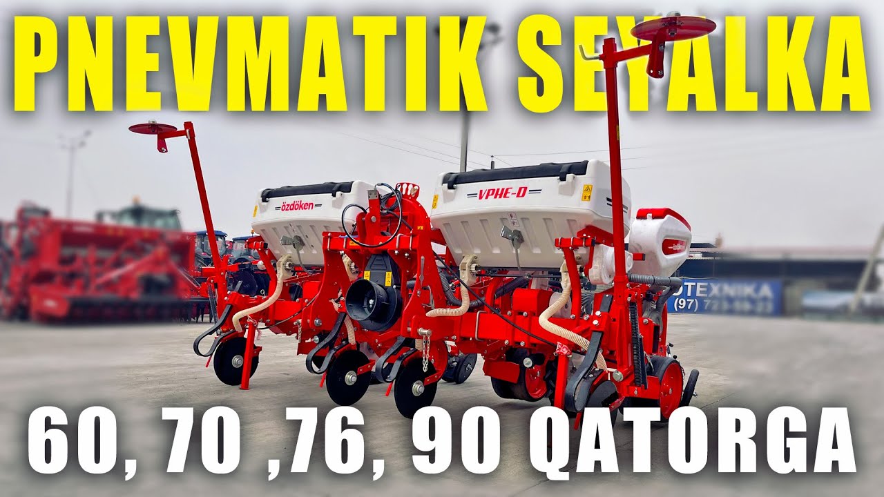 YANGI PARTIYA PNEVMATIK SEYALKALAR KELDI! 🚜