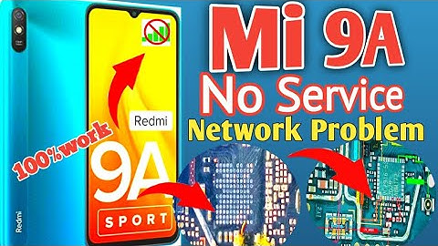 Redmi 9a Network Problem Solution/No Service//🔥🔥🔥