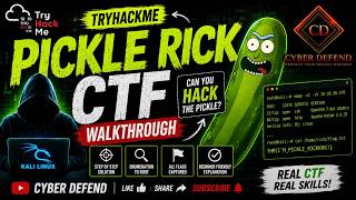 🥒 TryHackMe Pickle Rick CTF Walkthrough! | Detailed Solve