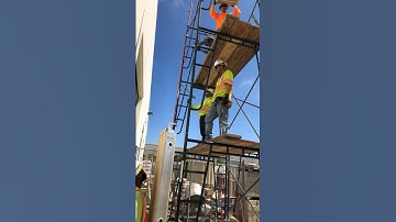 BUILDING SCAFFOLD FOR LABORS UNION APPRENTICESHIP PROGRAM TRAINING SCHOOL #LIUNA #certified #learn