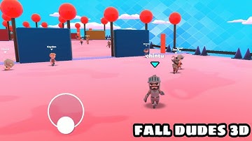 FALL DUDES 3D NEW UPDATE GAMEPLAY WALKTHROUGH PART 15 |  FALL GUYS ANDROID VERSION |