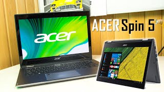 Ноутбук трансформер по адекватной цене! Acer Spin 5 SP513-52N-58WW + бонус в виде сенсорного экрана