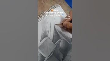 BFA Entrance exam preparation 🤩🎨 #youtube #art #artwork #drawing #artyoutuber #painting #like