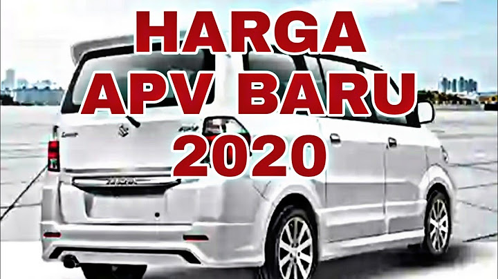 Harga Suzuki APV baru