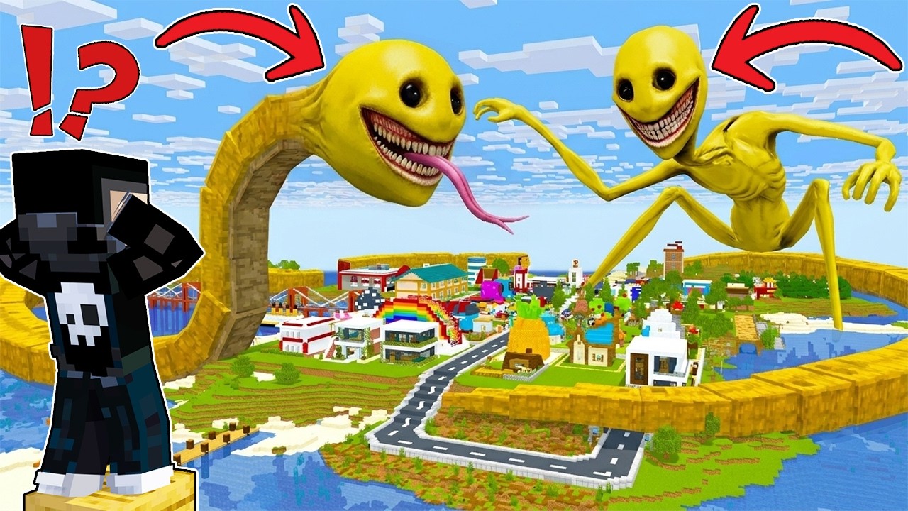 Longest VERITY Snake Vs VERITY Monster in Minecraft!