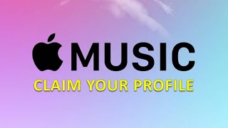 APPLE MUSIC FOR ARTIST CLAIM PROFILE/2023/access Apple music for artists/use Apple music for artist screenshot 3