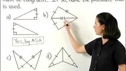 Proving Triangles are Congruent | MathHelp.com