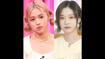 ITZY RYUJIN AND AESPA WINTER AS EACH OTHER A THREAD