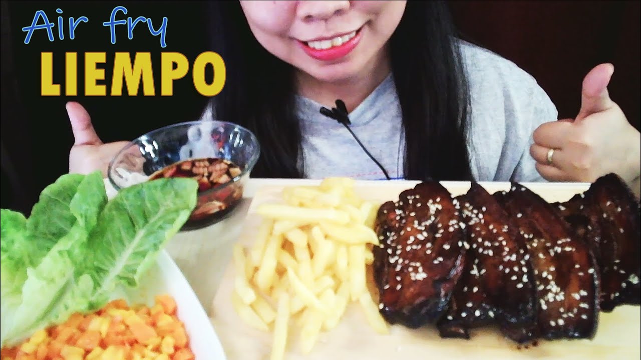 LIEMPO BBQ AIR FRY FILIPINO FOOD MUKBANG PH YouTube