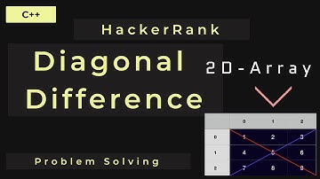 Diagonal Difference - Hacker Rank