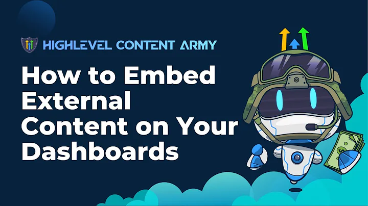 How to Embed External Content on Your Dashboards