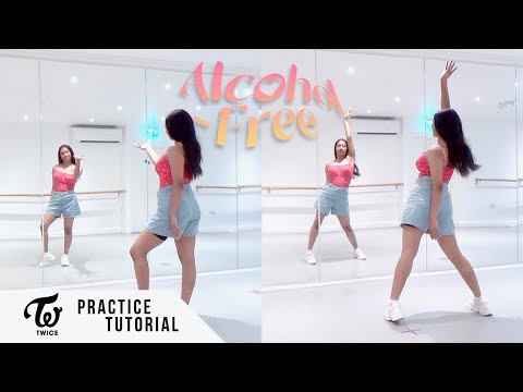 PRACTICE TWICE Alcohol Free Dance Tutorial SLOWED MIRRORED