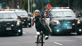 Wheelie Boys - Riding Bikes with Police Escorts (FIXIE GOONS)