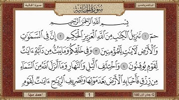 سورة الجاثية بصوت الشيخ حسن صالح 045
