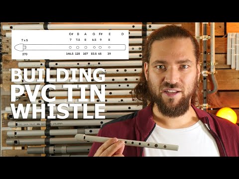 Wie man eine PVC Pipe Tin Whistle macht