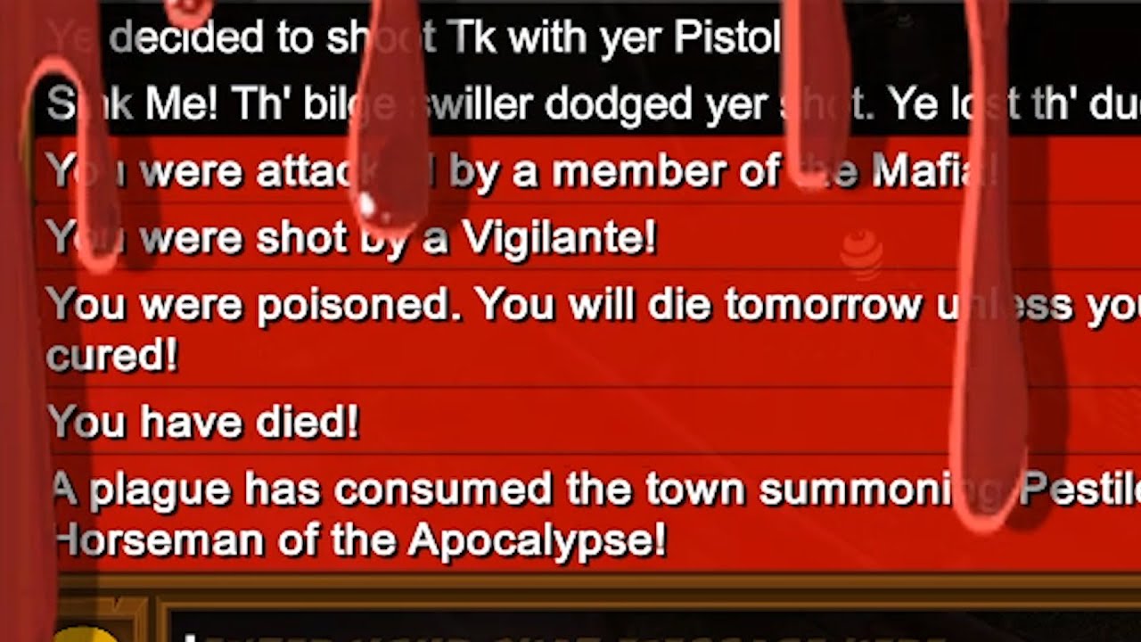 Dying By Incredibly Painful Means in Town of Salem YouTube Dying By Incredibly Painful Means in Town of Salem YouTube