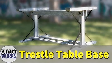 Distressed Trestle Table - Part 1 | Woodworking | How-To