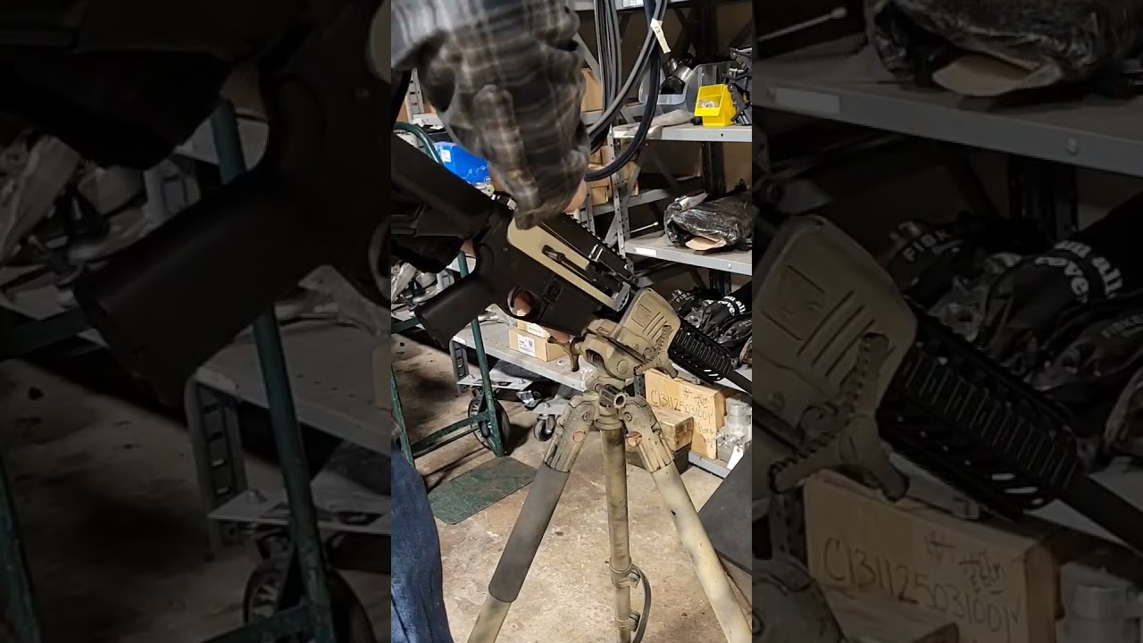 Lima Six Belt Fed AR15 Test Fire