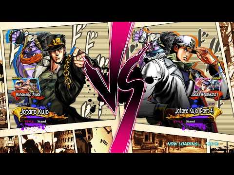 Jotaro Kujo vs Jotaro Kujo Part 4 (Hardest AI) JoJos Bizarre Adventure All Star Battle R