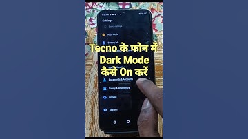 How To Enable Dark Mode in Tecno Spark 10c | Tecno Spark 10c में dark Mode कैसे ON करें