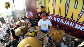TIARA - (REZA LAWANG SEWU) - COVER KENDANG CAK BENI - NEW PREGGAS LIVE SIKRAS COMMUNITY