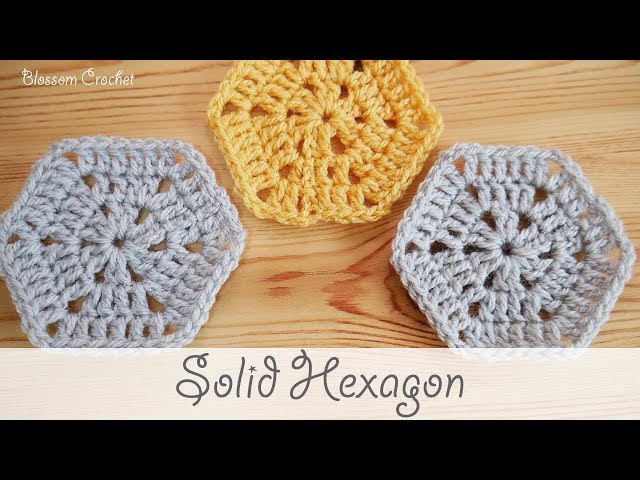 Easy Crochet - Solid Hexagon