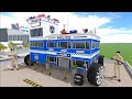 Franklin change police station to police car in indian bike driving 3d