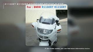 For BMW R1100RT R1150RT Standard Height Touring Motorcycle Windshield Windscreen Wind Deflectors Fro