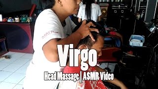 Indonesia Relaxing Head Massage Barber - ASMR Video [Virgo Salon]