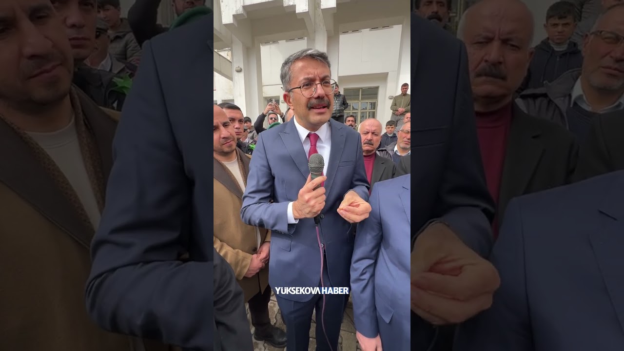 Ali Çelik Yüksekova’da vatandaşlarla vedalaştı