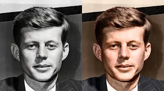 Old Photo of Young John F. Kennedy Brought to Life Through Colorization