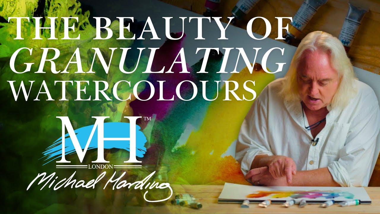 How Granulating Watercolours Work | Michael Harding’s Granulation Set Demo