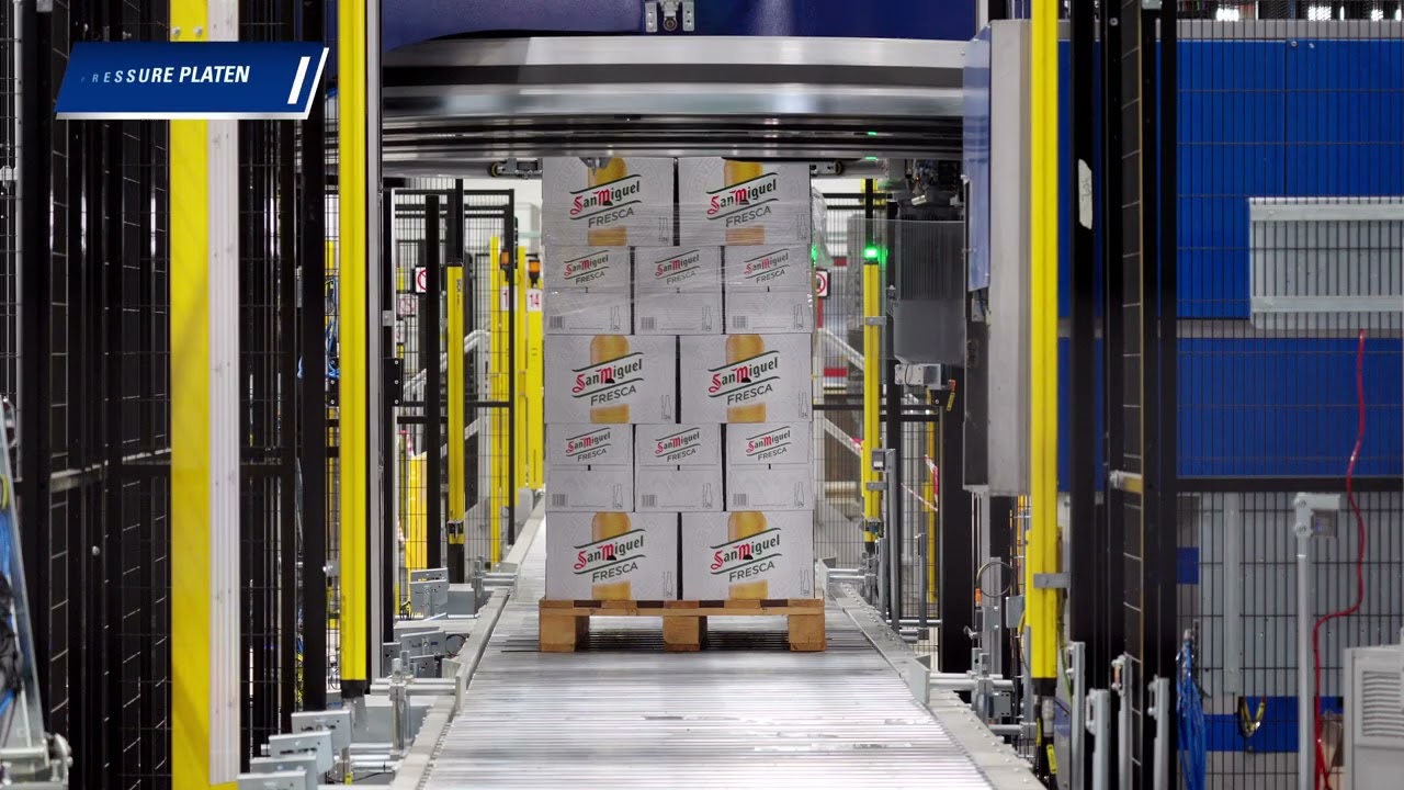 Genesis Thunder at Mahou Lleida – High-Speed Pallet Wrapping by Robopac