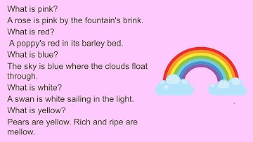 What is Pink | Class 2 English Chapter 4 | English Reader 2 Navbodh Prakashan