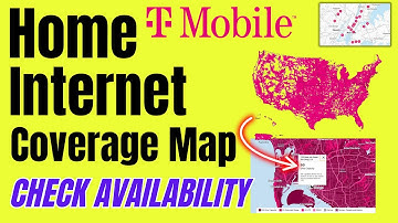 T-Mobile Home internet Coverage Map  (Find Best Plans, Comparisons)