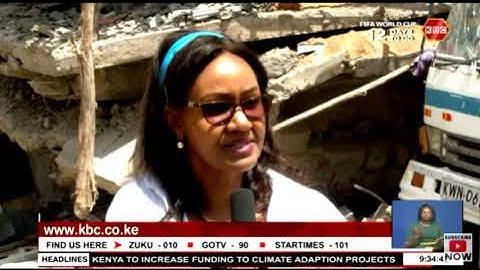 An 8-storey building collapses in Tassia Embakasi