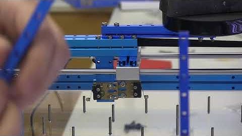 WormBot Build Tutorial v1.0 Video 14: Installing the cable masts