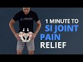 1 Simple Exercise for Immediate SI Joint Pain and Piriformis Syndrome Relief
