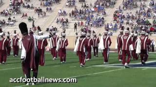 NC Central marching band performs at half time of NCCU vs Duke football game - part 2