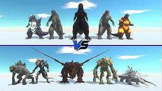 Destoroyah Poster Team vs Godzilla In Hell Team - Animal Revolt Battle Simulator | ARBS screenshot 4