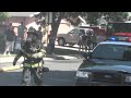 3-Alarm Fire In Modesto - 1 House Destroyed 2 More Damaged - Full News Story & Firefighting Footage