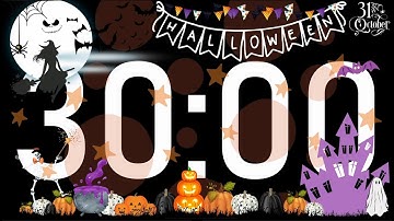 30 Minute Timer - HALLOWEEN Themed