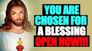 🛑 God Says: Open This Now To Receive Blessings Don't Ignore‼️| God Says | God Message