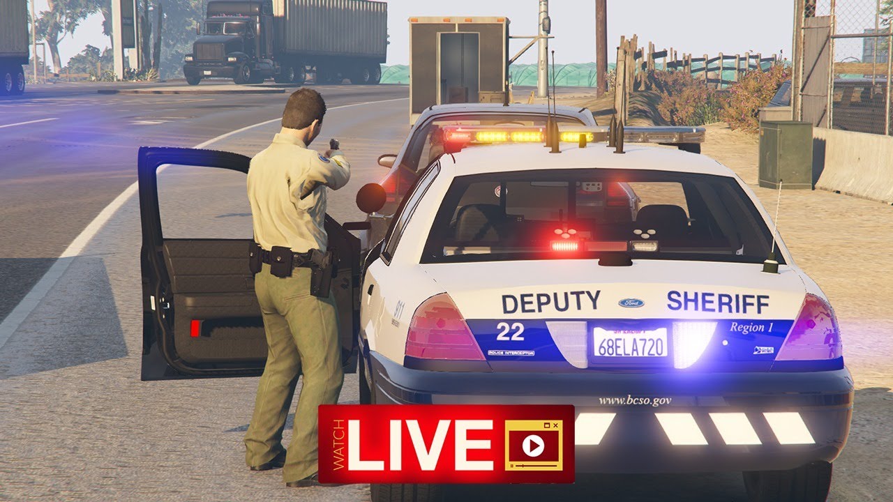 GTA 5 LSPDFR - [LIVE STREAM] Sheriff Division New Callout Pack - Lets ...