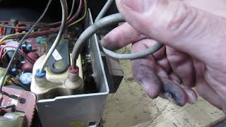 Phillips CTX S chassis vintage TV repair.