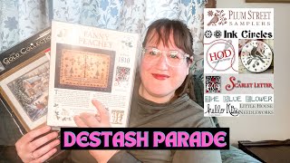 :  , Plum Street  Samplers Destash Parade (Flosstube Extra)