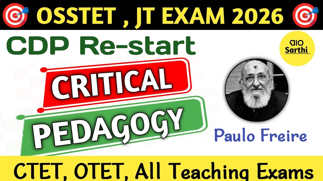 CRITICAL PEDAGOGY BY PATHO SARTHI 